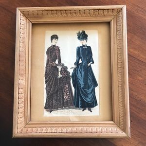 Vintage Print from La Mode Ilustrée
